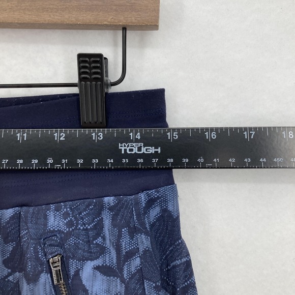 Athleta Trekkie North Jogger Women 4 Ethereal Bloom Floral Blue High Rise Gym - Picture 6 of 14